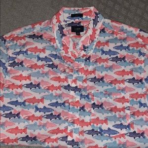 J Crew short sleeve button down
